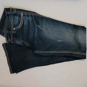 Silver Suki Jeans